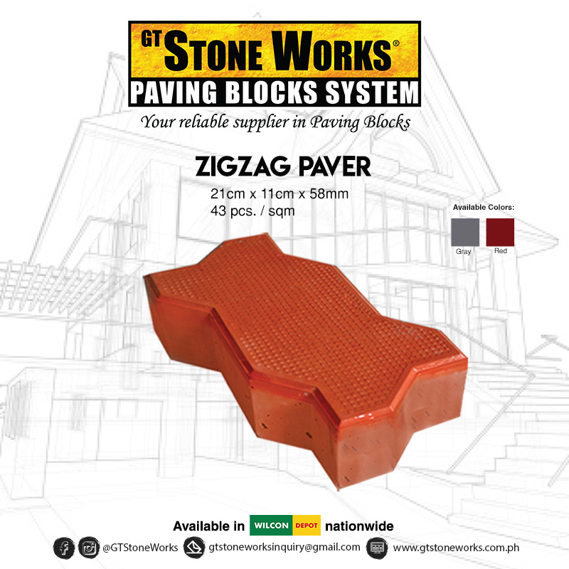 ZIGZAG PAVER